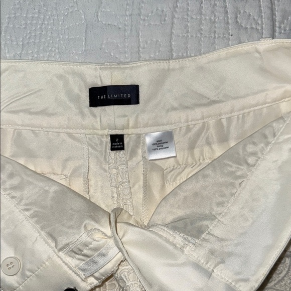 The Limited Cream High Waist Dressy Shorts - Picture 3 of 3